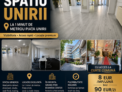 Unirii in spate la Horoscop intrarea Grand Pier etaj 4